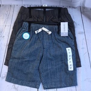 Toddler Clothes Shorts Pull-on Twill Shorts